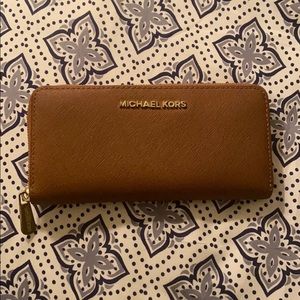 Brown Leather Michael Kors Wallet